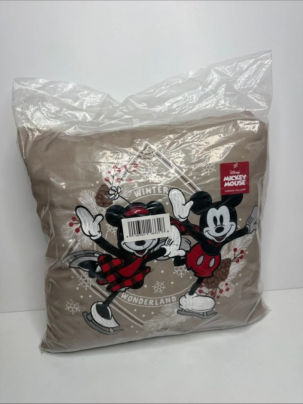 Disney Winter Wonderland pillow